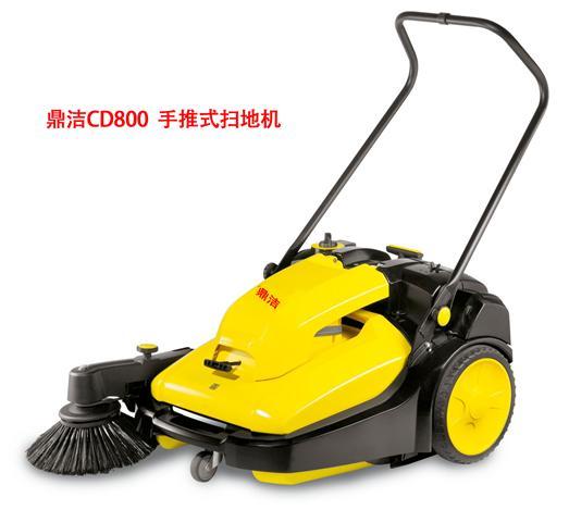 鼎洁cd-800工厂用电扫地车电瓶手推式扫地机洗地机-刷地机-扫地机-吸